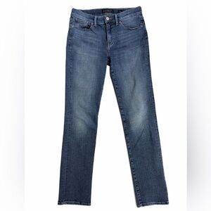 Lucky Brand Brooke Straight Jeans Womens 6/28 Medium Wash Stretch Denim Classic